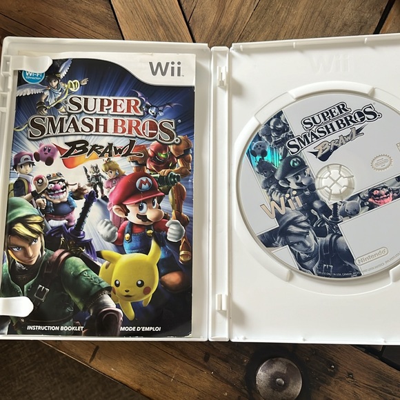 Nintendo Wii Super Smash Bros Brawl - Picture 4 of 5